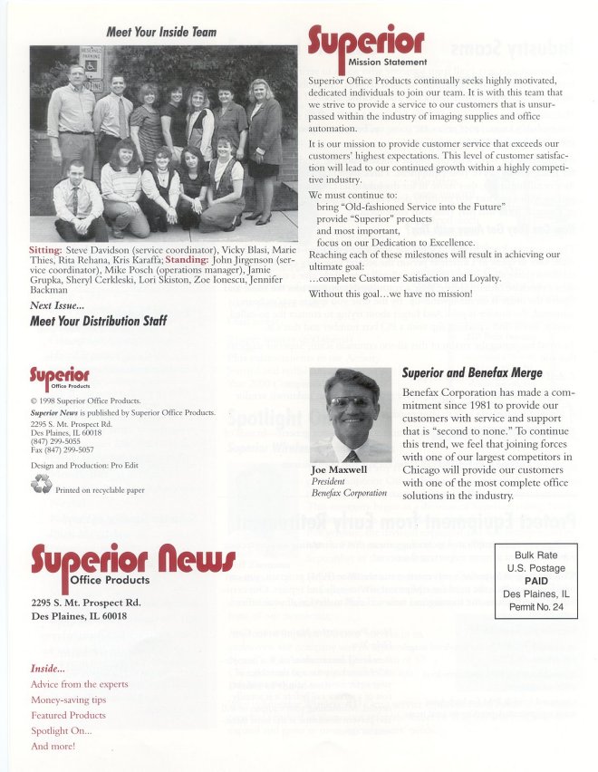 Superior Office Products, page 4